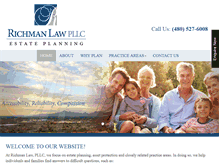 Tablet Screenshot of karenrichmanlaw.com